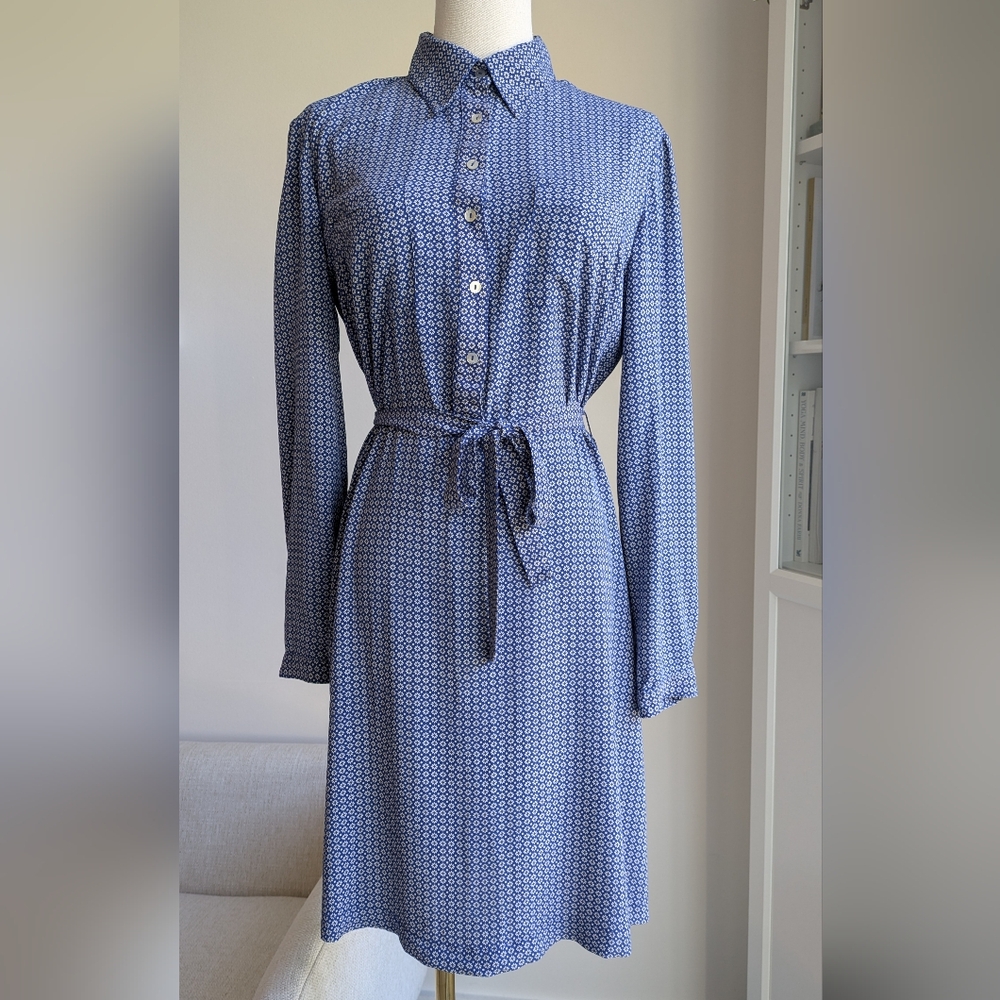 Max Studio Belted Shirt Dress